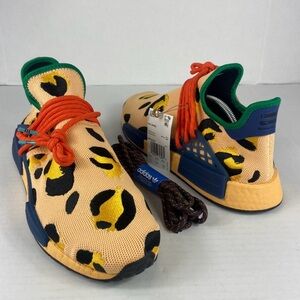 *NWT Adidas Pharrell x NMD Human Race
Animal Print - Pulse Amber Mens Sz 11